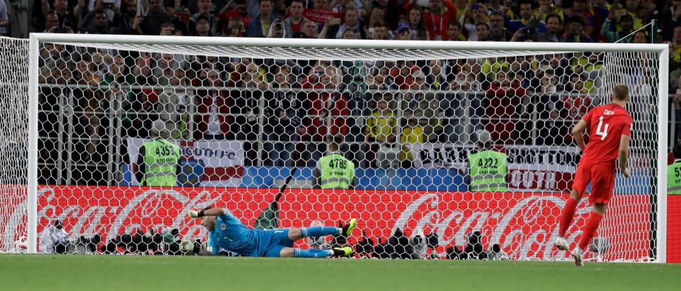  Dier's winning penalty means the Three Lions will face Sweden in the World Cup quarter-final on Saturday