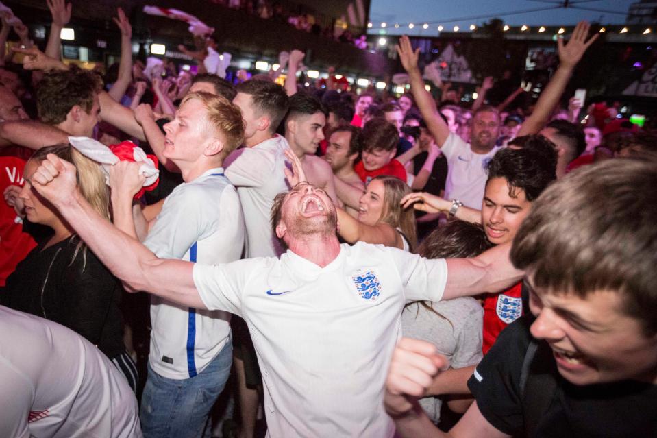 Kane says he and the whole squad have been inspired by the wild celebration videos from home