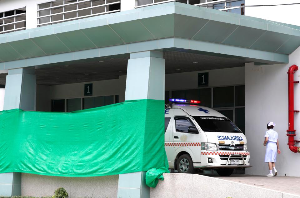  The Chiangrai Prachanukroh Hospital in Chiang Rai where the boys are being treated