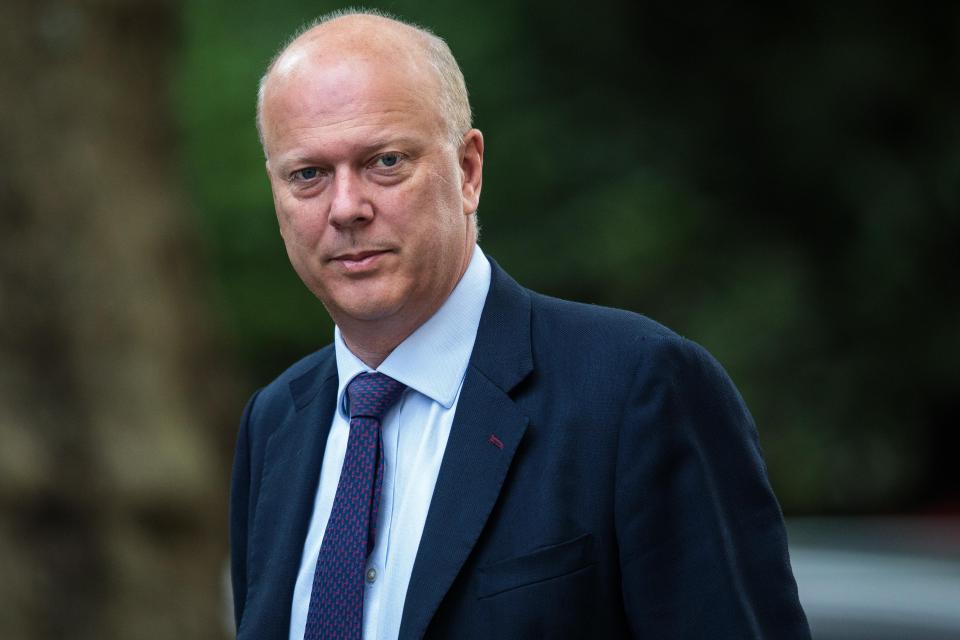  Transport Secretary Chris Grayling suffered humiliation after being left stranded in Gateshead on a train line they nationalised last month