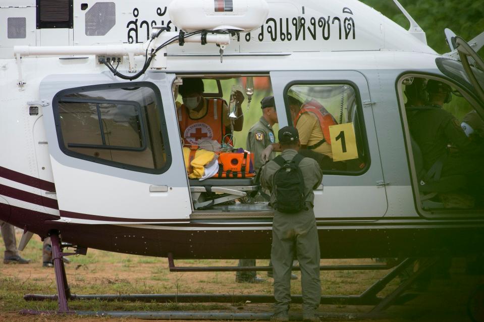  All the boys will be taken to a hospital in Chiang Rai
