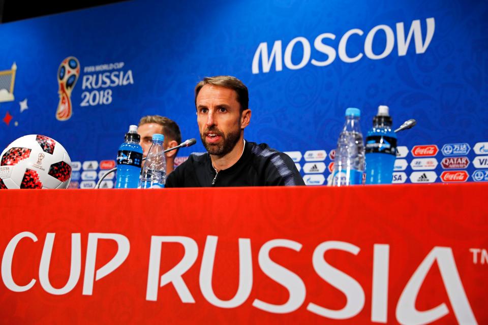  Gareth Southgate is doing his best to calm expectations