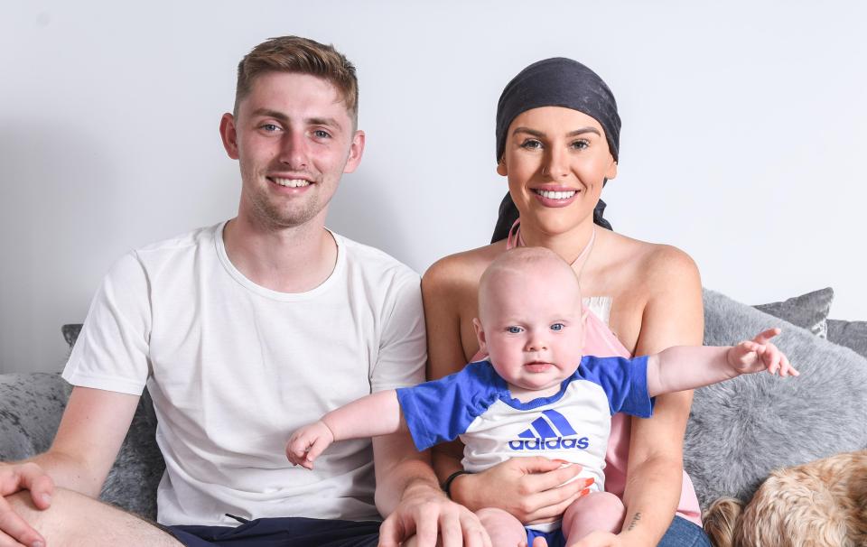  Having been diagnosed with cervical cancer at 19, Abbie was too young for a smear on the NHS