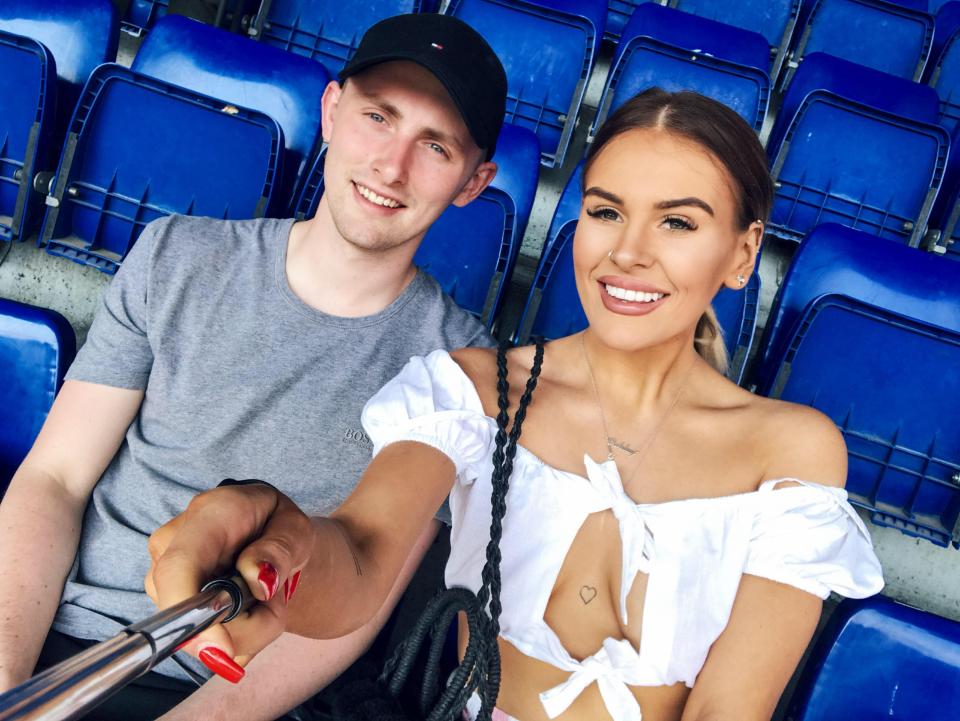  She didn't initially realise she was pregnant when she was diagnosed with cancer