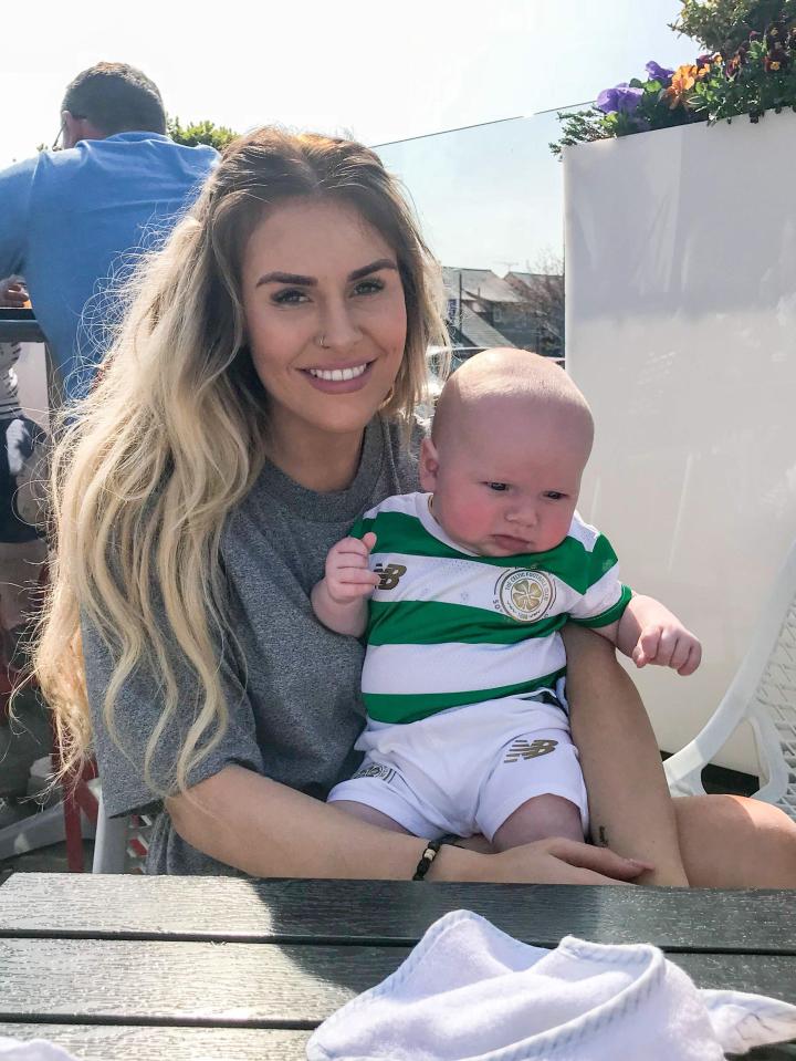  Abbie refused chemotherapy during her pregnancy - and she's now mum to Oscar