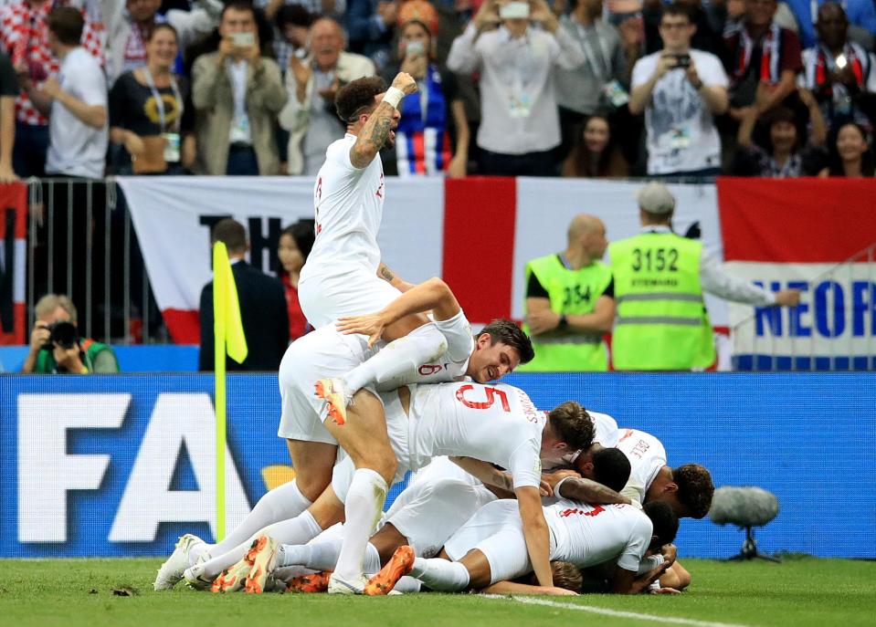  For at this World Cup, we fell in love with football all over again and the moment Kieran Trippier scored from a free kick was as sweet as ever