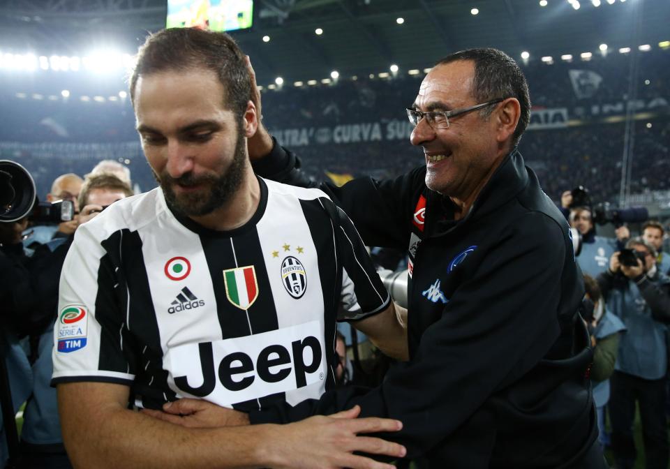 New Blues boss Maurizio Sarri is willing to sacrifice two of his current strikers to land his old Napoli frontman
