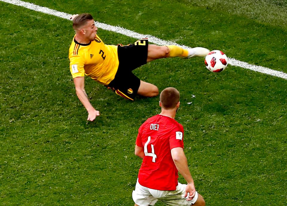 Despite being dropped by Tottenham, Alderweireld put in some sensational performances at the World Cup including denying England's Eric Dier with a goal line clearance