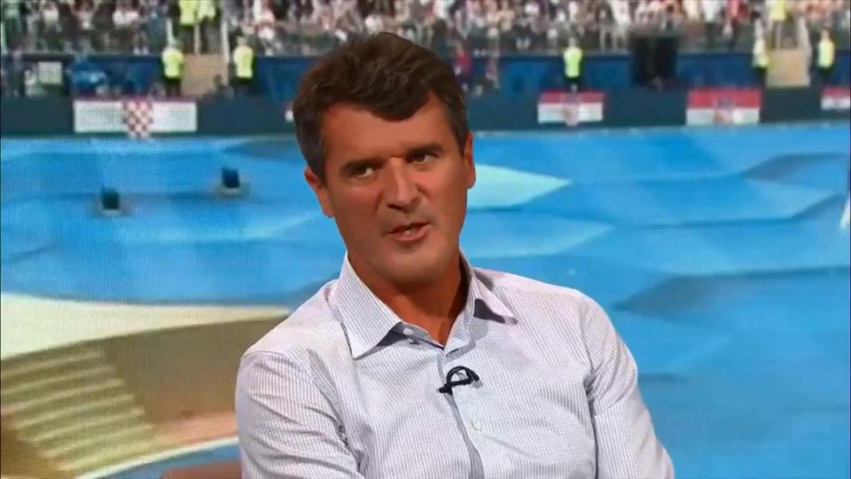 Roy Keane branded Nestor Pitana an 'idiot' at half-time of the World Cup final