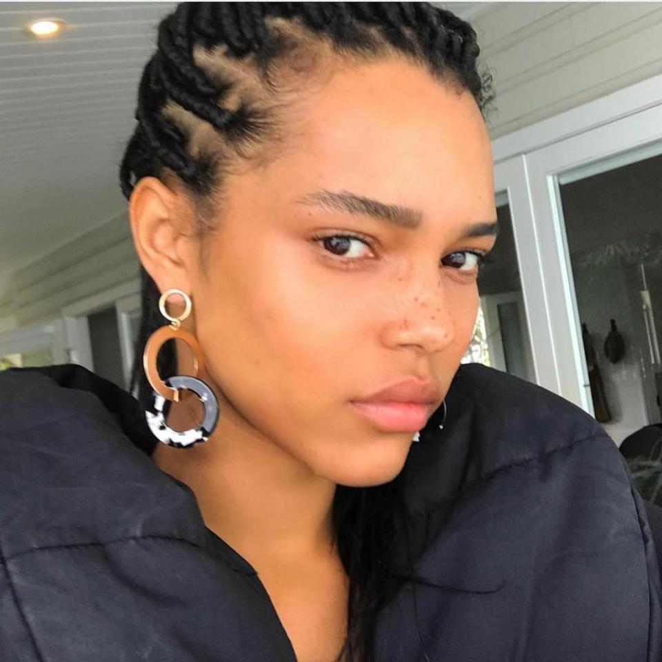  Koh claimed to have slept with Harry Uzoka's girlfriend Ruby Campbell (pictured)
