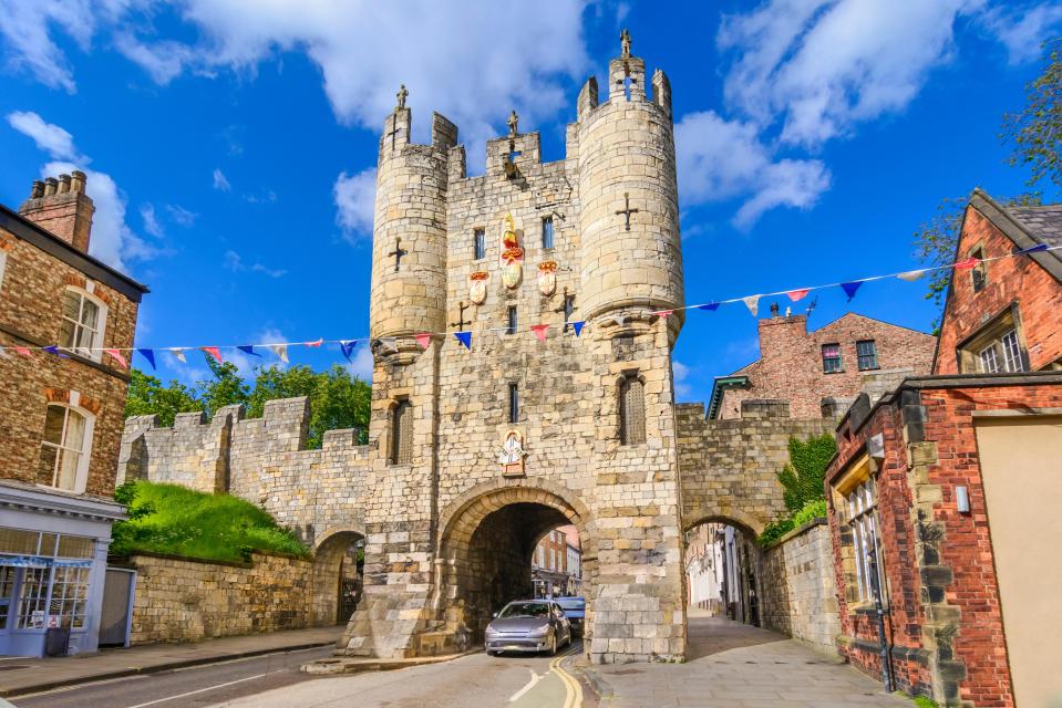  You know you've arrived somewhere special when you pass through the medieval gate of York
