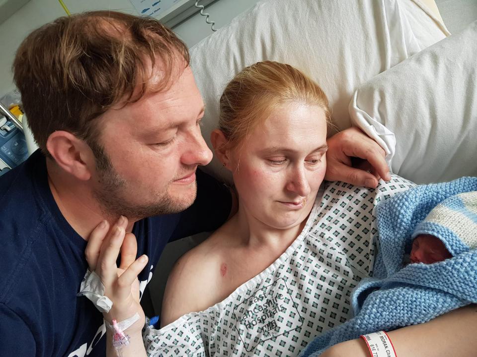  Charley and Chris with their son Timothy