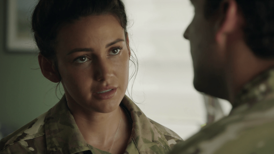 Michelle's character has got over Elvis's death