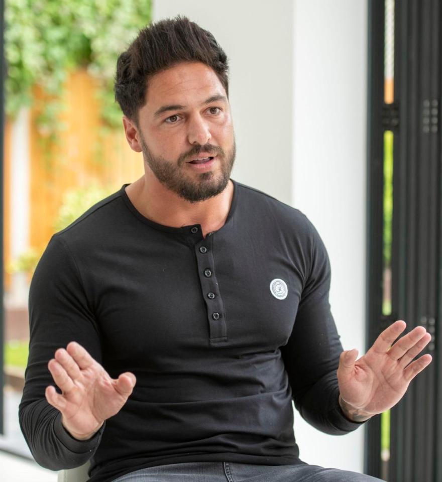  Mario Falcone has revealed he still suffers with anxiety and depression five years after his attempted suicide
