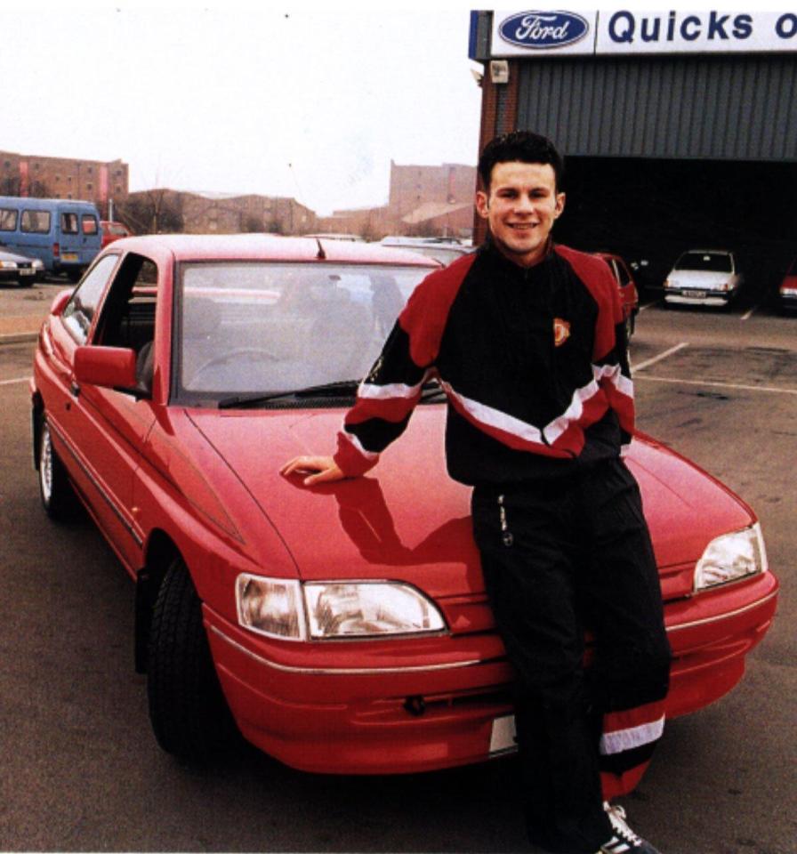 Becks bought his first car off teammate Ryan Giggs for £6,000