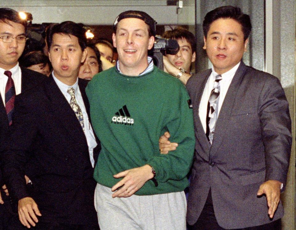 Nick Leeson was arrested in Germany and extradited to Singapore