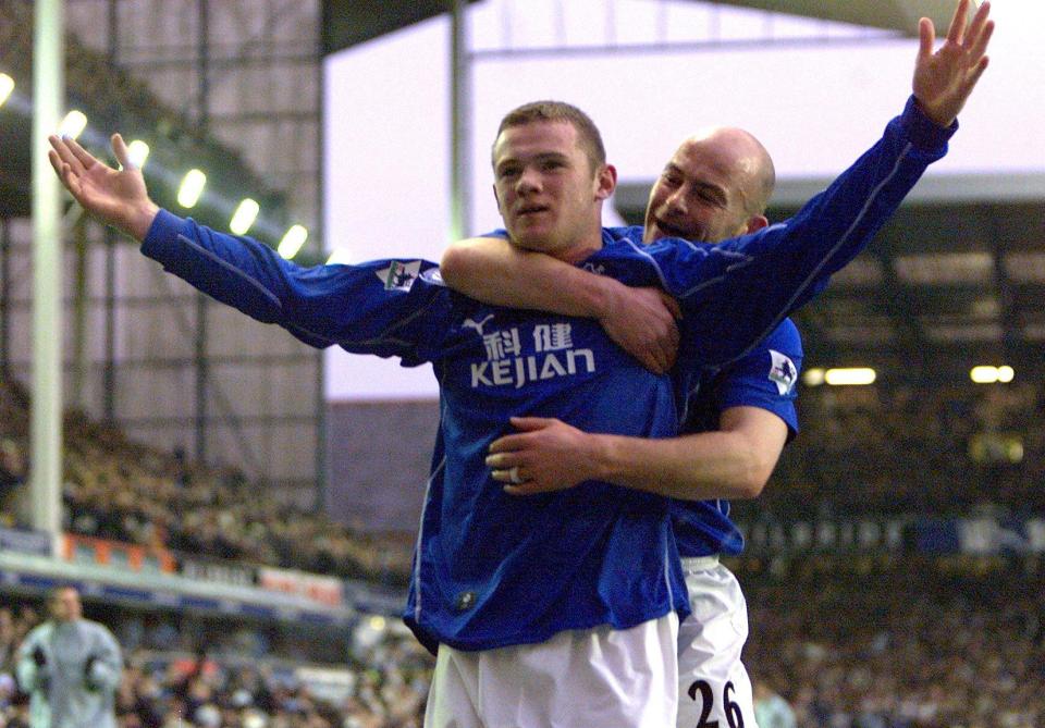 Wazza had a first car that matched the colour of his boyhood club...before he left to Man United