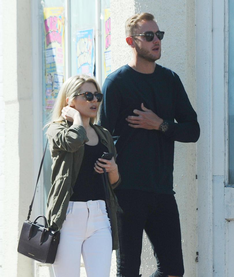  The pair were last seen together in public in April