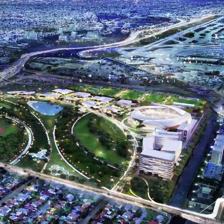  The new build will apparently feature 110 acres of permanent green space
