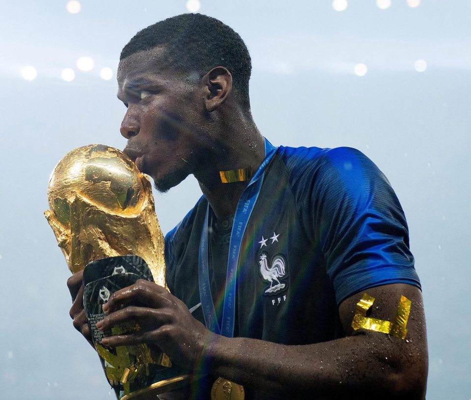 Paul Pogba inspired France to World Cup glory this summer in Russia