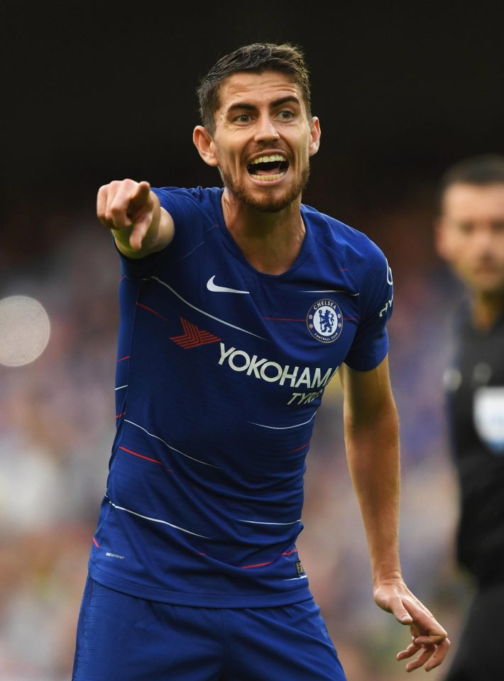  Jorginho completed a £57.4m move to Chelsea from Napoli earlier this summer
