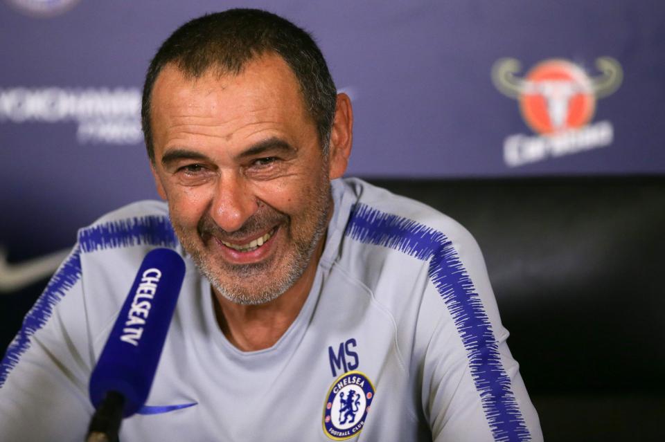  Blues boss Maurizio Sarri wants Wilfried Zaha if he sells Willian