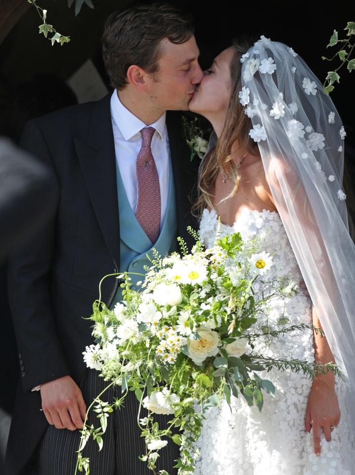 Charlie Van Straubenzee and Daisy Jenks married on August 4, 2018