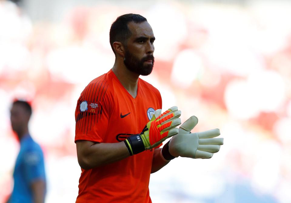 Claudio Bravo will be out until 2019 with an Achilles injury