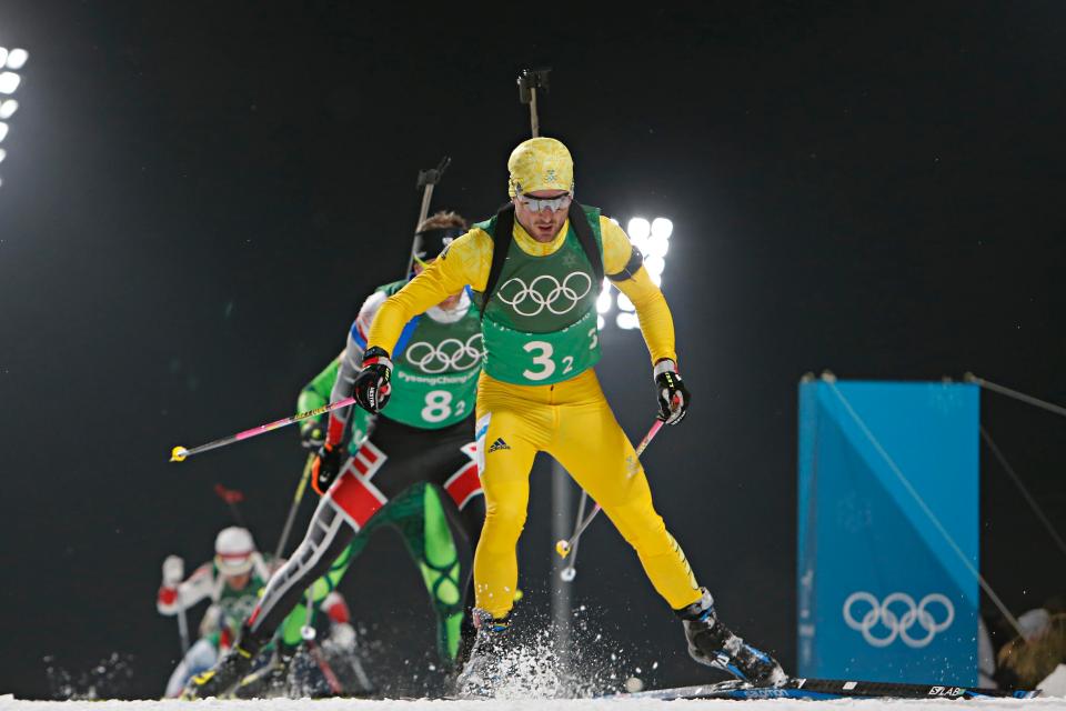  Femling in action during this year's Winter Olympics in PyeongChang