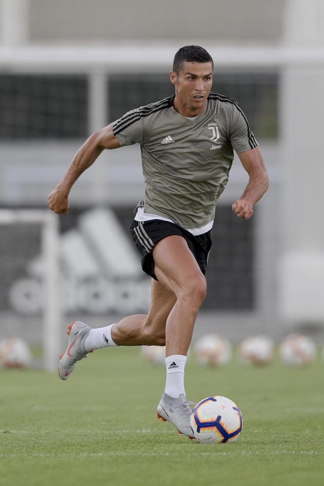Juventus star Ronaldo started out on the road in an Audi S3 Coupe