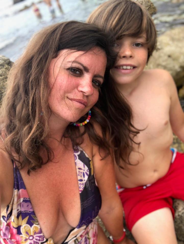 My husband and I have always been open and honest with the kids about my cancer