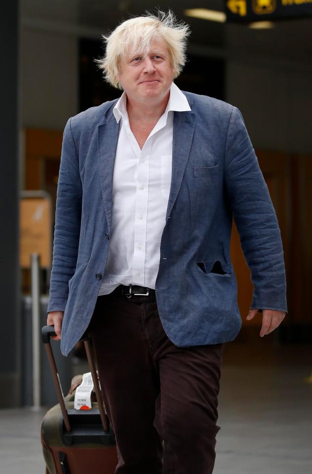  Mr Johnson returned from holiday today and has yet to comment publicly on the furore