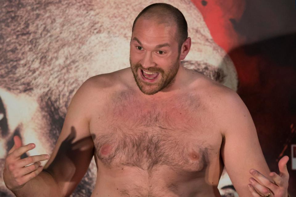 Tyson Fury is getting set to fight Francesco Pianeta on Saturday night in Belfast