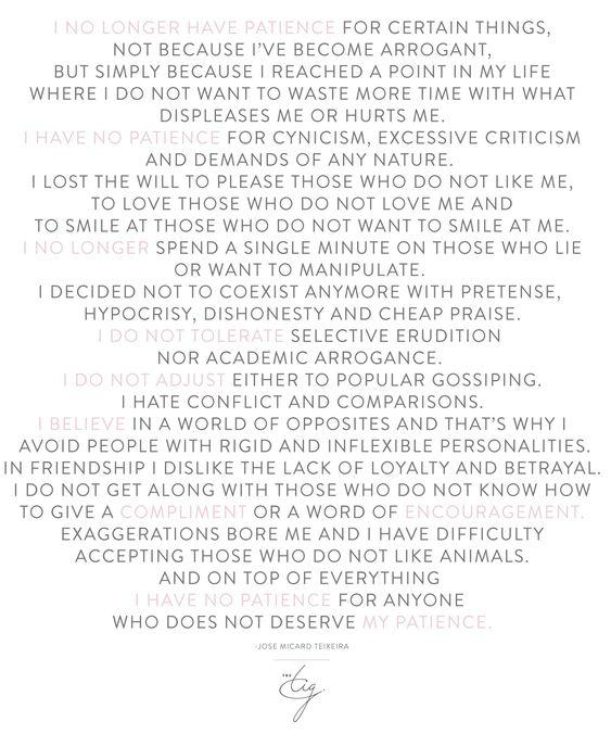 The quote was posted on Meghan's now defunct website, The Tig