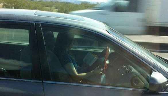  This woman really needs to invest in an audio book