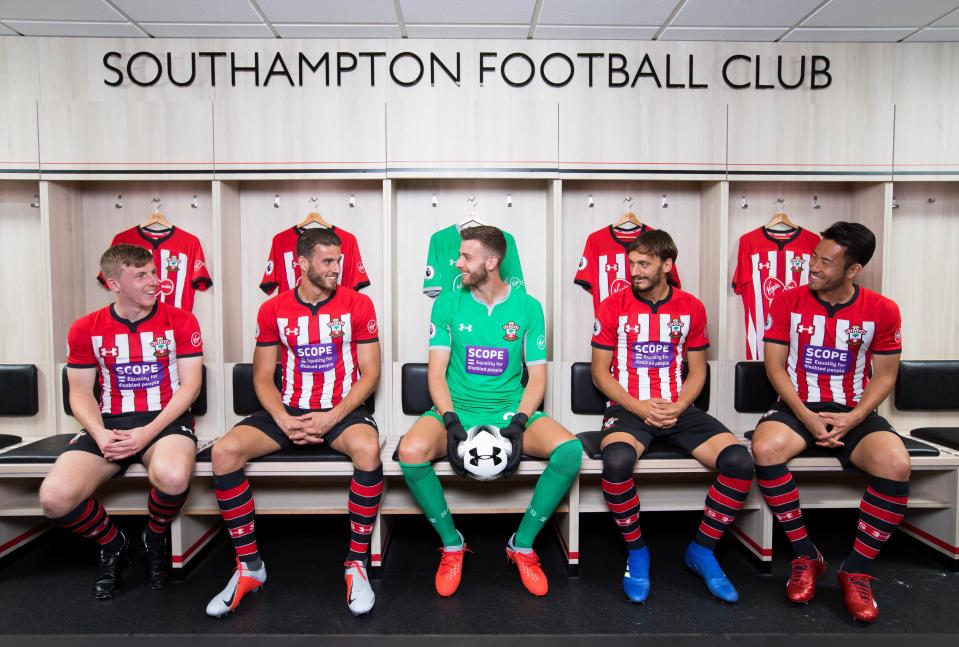  Promising young keeper Angus Gunn joined Southampton over the summer