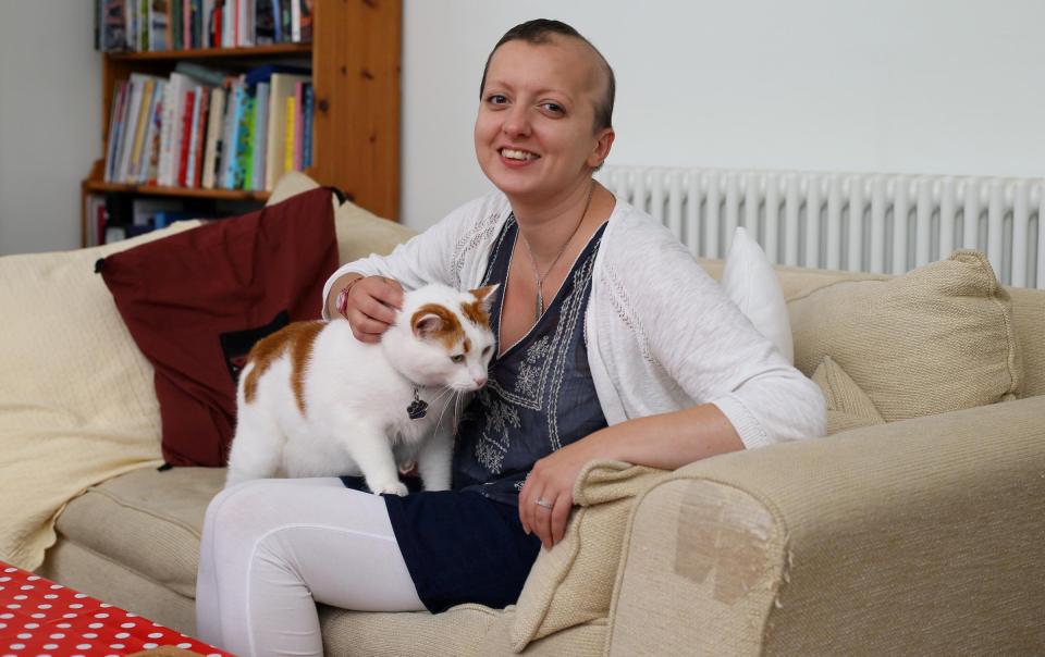  Sarah-May started making up songs about the medical team after the speech therapist asked if she could sing