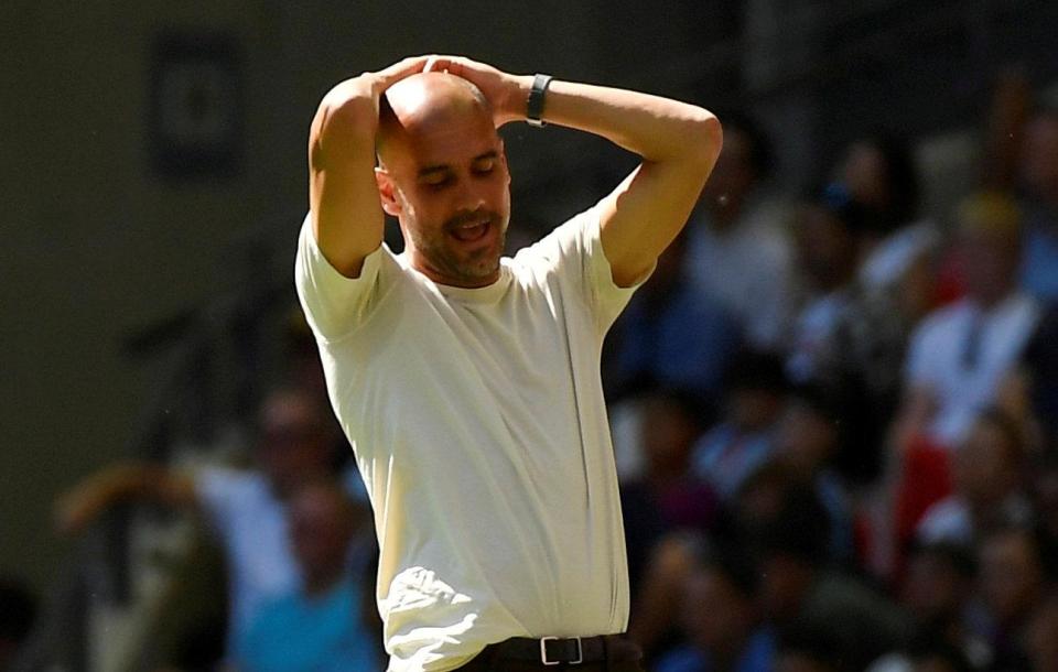  Pep Guardiola's side picked up two injuries after the transfer window closed