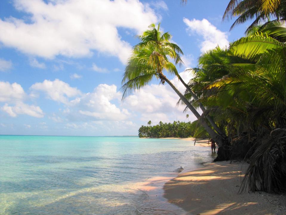 The island is private because it's so far from civilisation