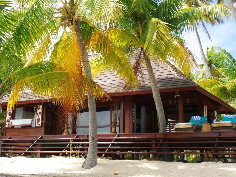  The £2.5million private island comes with its own bungalow