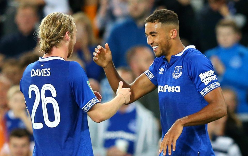  Dominic Calvert-Lewin with a double against Rotherham