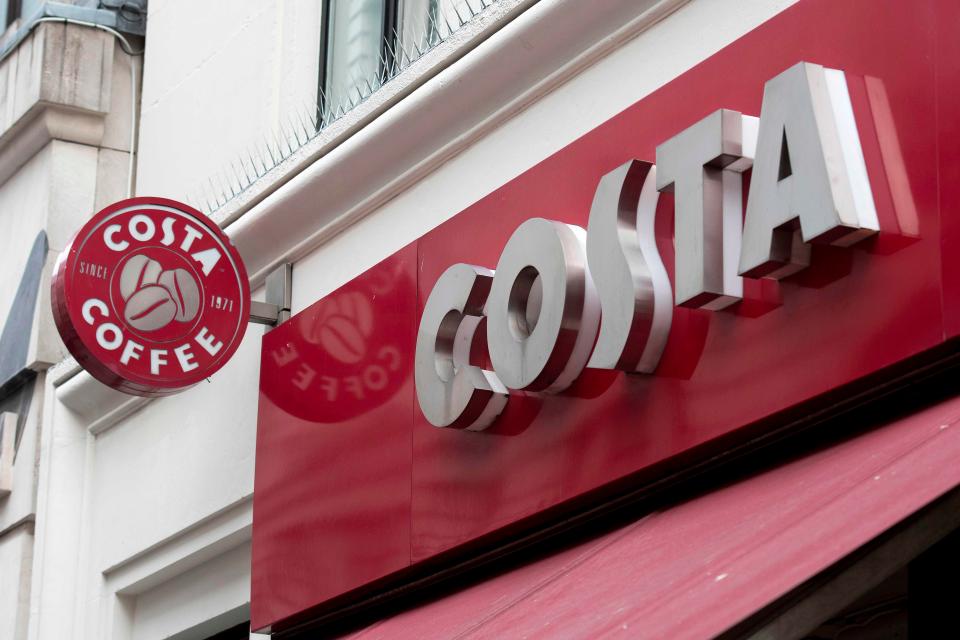  Costa Coffee could be seen in all the places you see Coke in future