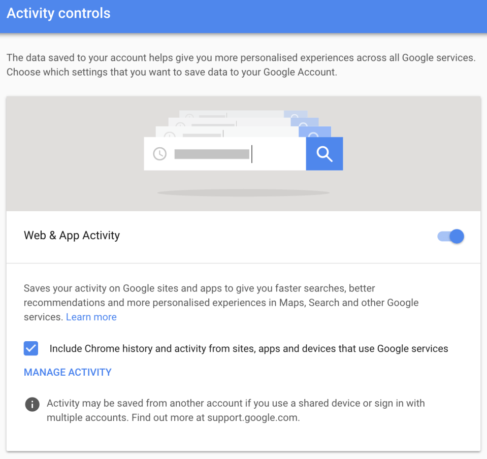Google location tracking