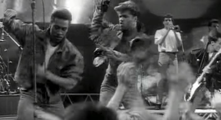  Danny danced with George Michael in Wham!'s Edge of Heaven video