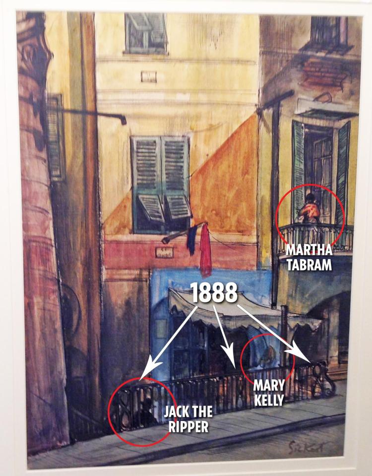  The never-before-seen painting by Walter Sicket