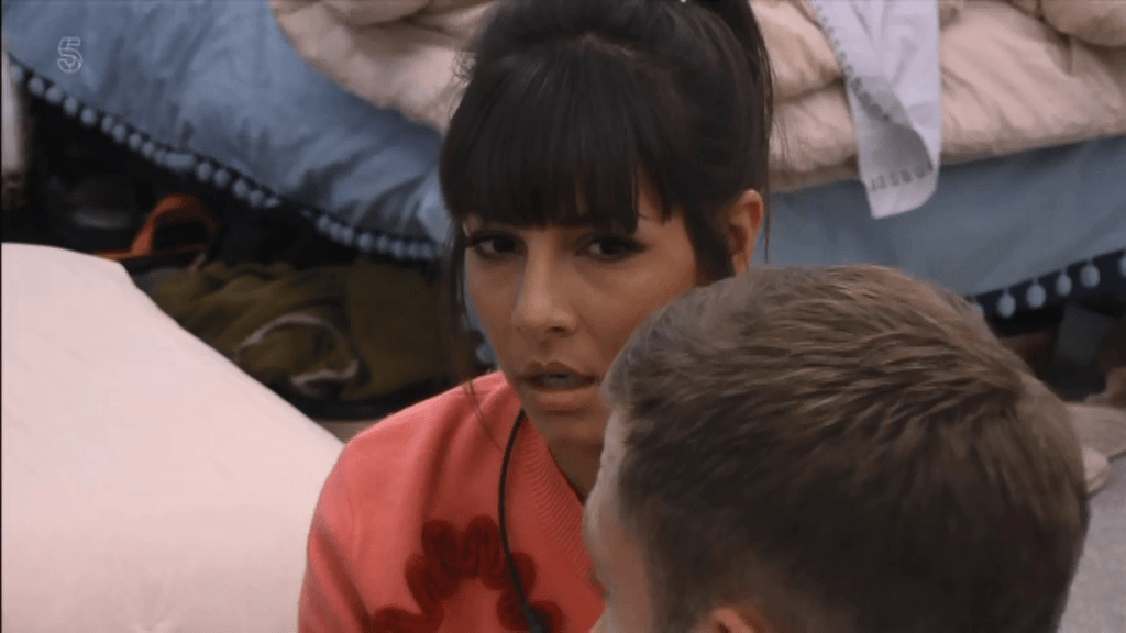  Roxanne Pallett was left open-mouthed by Ben's shock confession