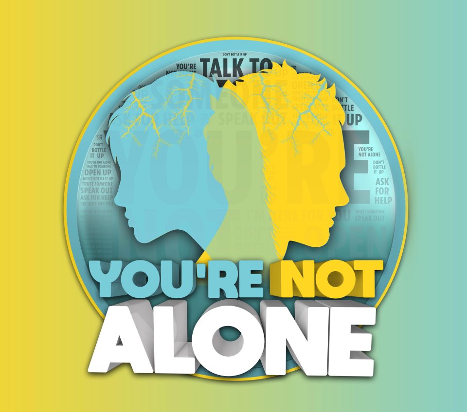 You're Not Alone campaign logo