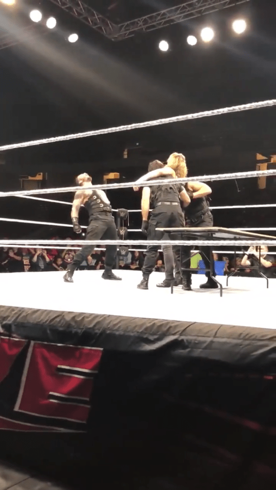 The Shield almost seriously hurt Dolph Ziggler after botching a triple powerbomb