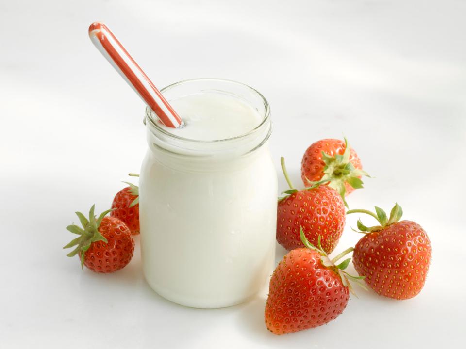 Probiotics, often added to foods like yoghurt, can help boost healthy levels of bacteria in your gut
