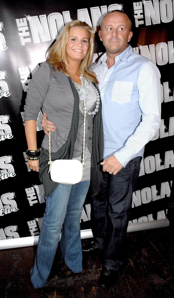 Kerry Katona with Mark Croft in 2009